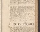 Zdjęcie nr 389 dla obiektu archiwalnego: INRI. Acta actorum, obligacionum et sentenciarum tam interlocutoriarum quam diffinitivarum coram reverendo patre ac egregio viro domino Jacobo Erciss[o]wski decretorum doctorem, canonico et officiali generali Cracoviensi ad annum Domini 1528, indicionem primam, pontificatus sanctissimi in Christo patris et domini domini Clementis divina probidendcia pape seprtimi, annum quintum, per Stanislaum de Mordi legalem consistorii notarium omine felici inchoantur