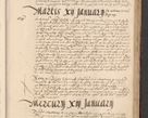 Zdjęcie nr 357 dla obiektu archiwalnego: INRI. Acta actorum, obligacionum et sentenciarum tam interlocutoriarum quam diffinitivarum coram reverendo patre ac egregio viro domino Jacobo Erciss[o]wski decretorum doctorem, canonico et officiali generali Cracoviensi ad annum Domini 1528, indicionem primam, pontificatus sanctissimi in Christo patris et domini domini Clementis divina probidendcia pape seprtimi, annum quintum, per Stanislaum de Mordi legalem consistorii notarium omine felici inchoantur