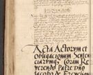 Zdjęcie nr 344 dla obiektu archiwalnego: INRI. Acta actorum, obligacionum et sentenciarum tam interlocutoriarum quam diffinitivarum coram reverendo patre ac egregio viro domino Jacobo Erciss[o]wski decretorum doctorem, canonico et officiali generali Cracoviensi ad annum Domini 1528, indicionem primam, pontificatus sanctissimi in Christo patris et domini domini Clementis divina probidendcia pape seprtimi, annum quintum, per Stanislaum de Mordi legalem consistorii notarium omine felici inchoantur