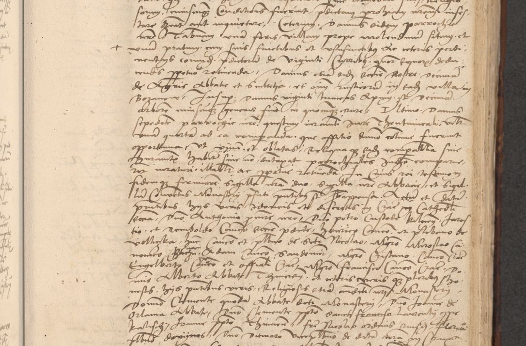 Zdjęcie nr 267 dla obiektu archiwalnego: INRI. Acta actorum, obligacionum et sentenciarum tam interlocutoriarum quam diffinitivarum coram reverendo patre ac egregio viro domino Jacobo Erciss[o]wski decretorum doctorem, canonico et officiali generali Cracoviensi ad annum Domini 1528, indicionem primam, pontificatus sanctissimi in Christo patris et domini domini Clementis divina probidendcia pape seprtimi, annum quintum, per Stanislaum de Mordi legalem consistorii notarium omine felici inchoantur