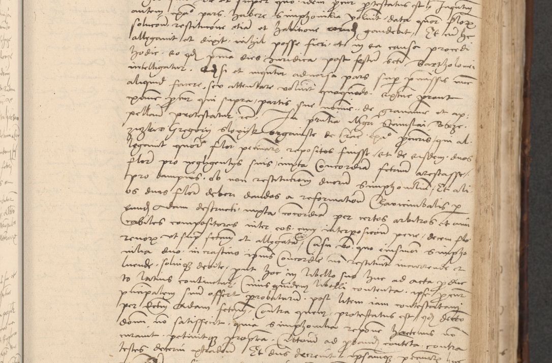 Zdjęcie nr 227 dla obiektu archiwalnego: INRI. Acta actorum, obligacionum et sentenciarum tam interlocutoriarum quam diffinitivarum coram reverendo patre ac egregio viro domino Jacobo Erciss[o]wski decretorum doctorem, canonico et officiali generali Cracoviensi ad annum Domini 1528, indicionem primam, pontificatus sanctissimi in Christo patris et domini domini Clementis divina probidendcia pape seprtimi, annum quintum, per Stanislaum de Mordi legalem consistorii notarium omine felici inchoantur