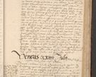 Zdjęcie nr 221 dla obiektu archiwalnego: INRI. Acta actorum, obligacionum et sentenciarum tam interlocutoriarum quam diffinitivarum coram reverendo patre ac egregio viro domino Jacobo Erciss[o]wski decretorum doctorem, canonico et officiali generali Cracoviensi ad annum Domini 1528, indicionem primam, pontificatus sanctissimi in Christo patris et domini domini Clementis divina probidendcia pape seprtimi, annum quintum, per Stanislaum de Mordi legalem consistorii notarium omine felici inchoantur