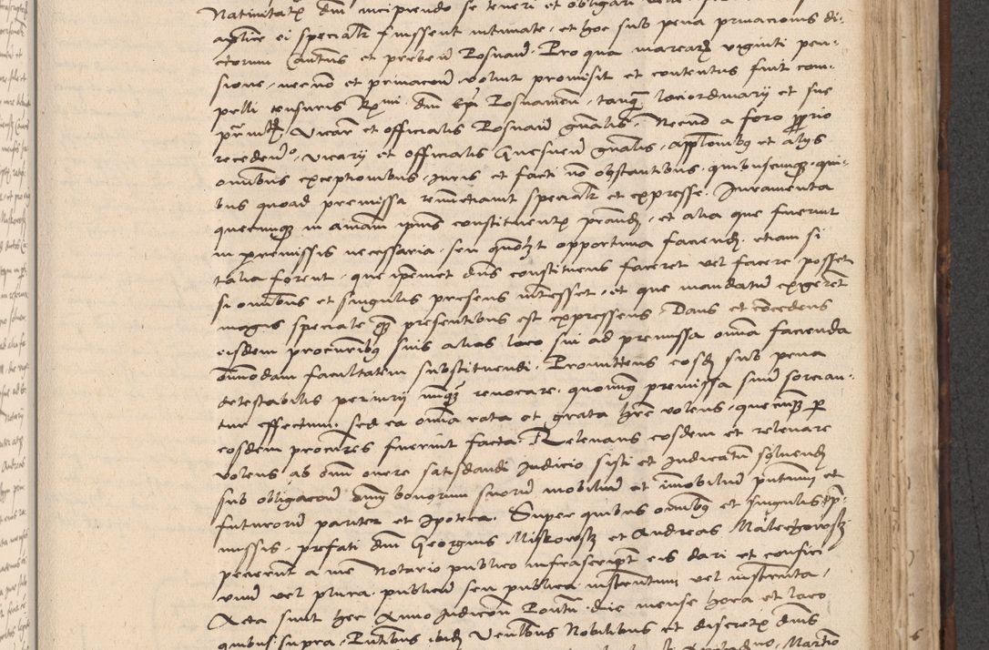 Zdjęcie nr 581 dla obiektu archiwalnego: INRI. Acta actorum, obligacionum et sentenciarum tam interlocutoriarum quam diffinitivarum coram reverendo patre ac egregio viro domino Jacobo Erciss[o]wski decretorum doctorem, canonico et officiali generali Cracoviensi ad annum Domini 1528, indicionem primam, pontificatus sanctissimi in Christo patris et domini domini Clementis divina probidendcia pape seprtimi, annum quintum, per Stanislaum de Mordi legalem consistorii notarium omine felici inchoantur