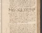 Zdjęcie nr 557 dla obiektu archiwalnego: INRI. Acta actorum, obligacionum et sentenciarum tam interlocutoriarum quam diffinitivarum coram reverendo patre ac egregio viro domino Jacobo Erciss[o]wski decretorum doctorem, canonico et officiali generali Cracoviensi ad annum Domini 1528, indicionem primam, pontificatus sanctissimi in Christo patris et domini domini Clementis divina probidendcia pape seprtimi, annum quintum, per Stanislaum de Mordi legalem consistorii notarium omine felici inchoantur