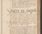 Zdjęcie nr 555 dla obiektu archiwalnego: INRI. Acta actorum, obligacionum et sentenciarum tam interlocutoriarum quam diffinitivarum coram reverendo patre ac egregio viro domino Jacobo Erciss[o]wski decretorum doctorem, canonico et officiali generali Cracoviensi ad annum Domini 1528, indicionem primam, pontificatus sanctissimi in Christo patris et domini domini Clementis divina probidendcia pape seprtimi, annum quintum, per Stanislaum de Mordi legalem consistorii notarium omine felici inchoantur