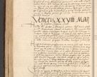 Zdjęcie nr 494 dla obiektu archiwalnego: INRI. Acta actorum, obligacionum et sentenciarum tam interlocutoriarum quam diffinitivarum coram reverendo patre ac egregio viro domino Jacobo Erciss[o]wski decretorum doctorem, canonico et officiali generali Cracoviensi ad annum Domini 1528, indicionem primam, pontificatus sanctissimi in Christo patris et domini domini Clementis divina probidendcia pape seprtimi, annum quintum, per Stanislaum de Mordi legalem consistorii notarium omine felici inchoantur