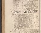 Zdjęcie nr 608 dla obiektu archiwalnego: INRI. Acta actorum, obligacionum et sentenciarum tam interlocutoriarum quam diffinitivarum coram reverendo patre ac egregio viro domino Jacobo Erciss[o]wski decretorum doctorem, canonico et officiali generali Cracoviensi ad annum Domini 1528, indicionem primam, pontificatus sanctissimi in Christo patris et domini domini Clementis divina probidendcia pape seprtimi, annum quintum, per Stanislaum de Mordi legalem consistorii notarium omine felici inchoantur