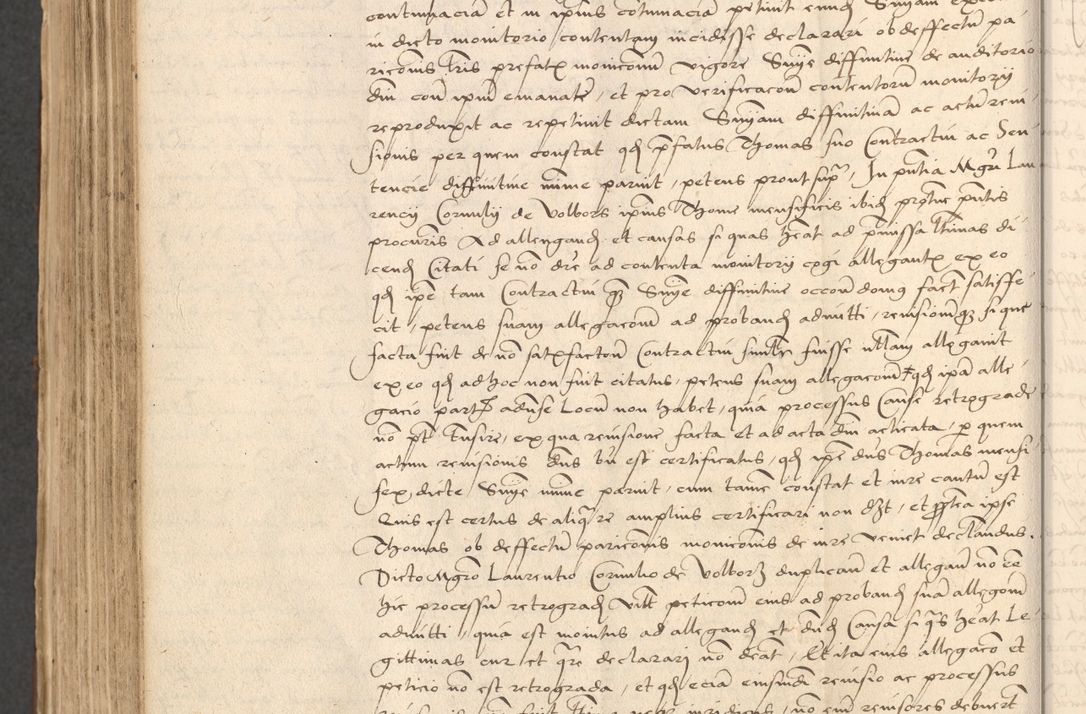 Zdjęcie nr 776 dla obiektu archiwalnego: INRI. Acta actorum, obligacionum et sentenciarum tam interlocutoriarum quam diffinitivarum coram reverendo patre ac egregio viro domino Jacobo Erciss[o]wski decretorum doctorem, canonico et officiali generali Cracoviensi ad annum Domini 1528, indicionem primam, pontificatus sanctissimi in Christo patris et domini domini Clementis divina probidendcia pape seprtimi, annum quintum, per Stanislaum de Mordi legalem consistorii notarium omine felici inchoantur