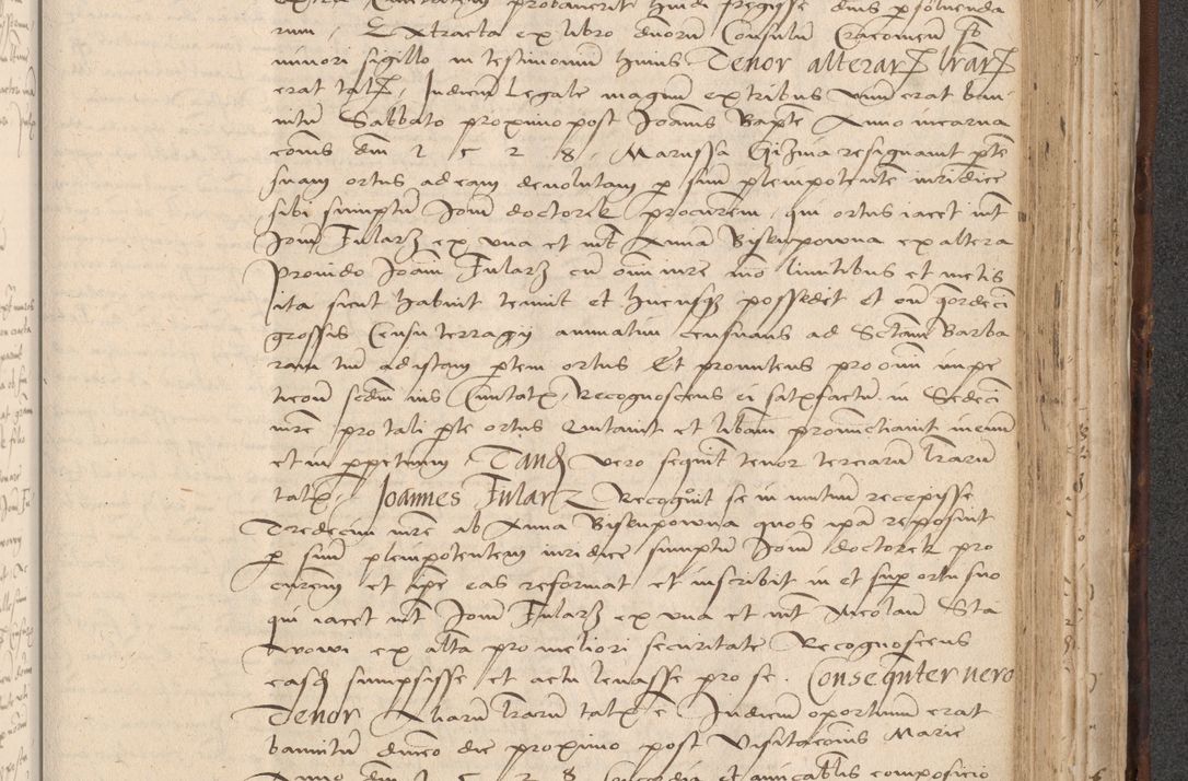 Zdjęcie nr 731 dla obiektu archiwalnego: INRI. Acta actorum, obligacionum et sentenciarum tam interlocutoriarum quam diffinitivarum coram reverendo patre ac egregio viro domino Jacobo Erciss[o]wski decretorum doctorem, canonico et officiali generali Cracoviensi ad annum Domini 1528, indicionem primam, pontificatus sanctissimi in Christo patris et domini domini Clementis divina probidendcia pape seprtimi, annum quintum, per Stanislaum de Mordi legalem consistorii notarium omine felici inchoantur
