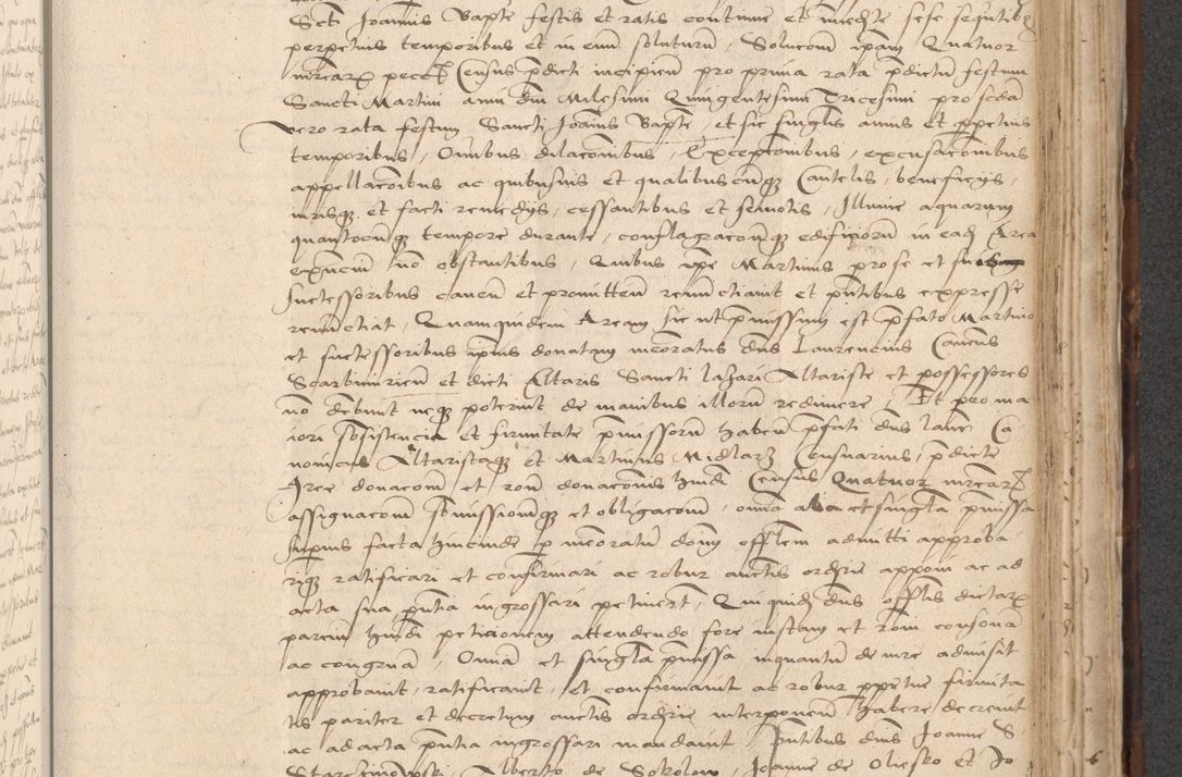 Zdjęcie nr 663 dla obiektu archiwalnego: INRI. Acta actorum, obligacionum et sentenciarum tam interlocutoriarum quam diffinitivarum coram reverendo patre ac egregio viro domino Jacobo Erciss[o]wski decretorum doctorem, canonico et officiali generali Cracoviensi ad annum Domini 1528, indicionem primam, pontificatus sanctissimi in Christo patris et domini domini Clementis divina probidendcia pape seprtimi, annum quintum, per Stanislaum de Mordi legalem consistorii notarium omine felici inchoantur