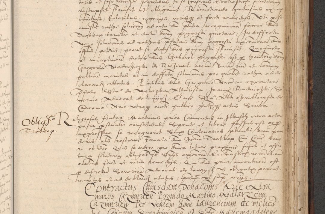 Zdjęcie nr 661 dla obiektu archiwalnego: INRI. Acta actorum, obligacionum et sentenciarum tam interlocutoriarum quam diffinitivarum coram reverendo patre ac egregio viro domino Jacobo Erciss[o]wski decretorum doctorem, canonico et officiali generali Cracoviensi ad annum Domini 1528, indicionem primam, pontificatus sanctissimi in Christo patris et domini domini Clementis divina probidendcia pape seprtimi, annum quintum, per Stanislaum de Mordi legalem consistorii notarium omine felici inchoantur