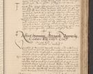 Zdjęcie nr 639 dla obiektu archiwalnego: INRI. Acta actorum, obligacionum et sentenciarum tam interlocutoriarum quam diffinitivarum coram reverendo patre ac egregio viro domino Jacobo Erciss[o]wski decretorum doctorem, canonico et officiali generali Cracoviensi ad annum Domini 1528, indicionem primam, pontificatus sanctissimi in Christo patris et domini domini Clementis divina probidendcia pape seprtimi, annum quintum, per Stanislaum de Mordi legalem consistorii notarium omine felici inchoantur