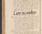 Zdjęcie nr 612 dla obiektu archiwalnego: INRI. Acta actorum, obligacionum et sentenciarum tam interlocutoriarum quam diffinitivarum coram reverendo patre ac egregio viro domino Jacobo Erciss[o]wski decretorum doctorem, canonico et officiali generali Cracoviensi ad annum Domini 1528, indicionem primam, pontificatus sanctissimi in Christo patris et domini domini Clementis divina probidendcia pape seprtimi, annum quintum, per Stanislaum de Mordi legalem consistorii notarium omine felici inchoantur