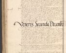 Zdjęcie nr 1094 dla obiektu archiwalnego: INRI. Acta actorum, obligacionum et sentenciarum tam interlocutoriarum quam diffinitivarum coram reverendo patre ac egregio viro domino Jacobo Erciss[o]wski decretorum doctorem, canonico et officiali generali Cracoviensi ad annum Domini 1528, indicionem primam, pontificatus sanctissimi in Christo patris et domini domini Clementis divina probidendcia pape seprtimi, annum quintum, per Stanislaum de Mordi legalem consistorii notarium omine felici inchoantur