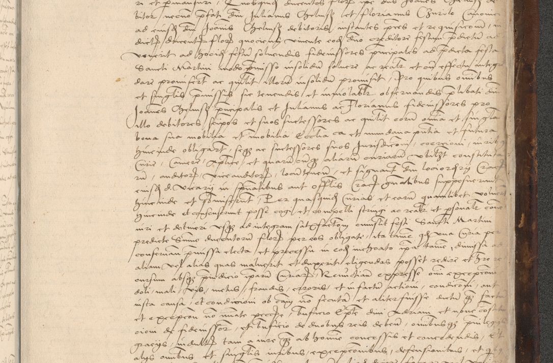 Zdjęcie nr 1081 dla obiektu archiwalnego: INRI. Acta actorum, obligacionum et sentenciarum tam interlocutoriarum quam diffinitivarum coram reverendo patre ac egregio viro domino Jacobo Erciss[o]wski decretorum doctorem, canonico et officiali generali Cracoviensi ad annum Domini 1528, indicionem primam, pontificatus sanctissimi in Christo patris et domini domini Clementis divina probidendcia pape seprtimi, annum quintum, per Stanislaum de Mordi legalem consistorii notarium omine felici inchoantur