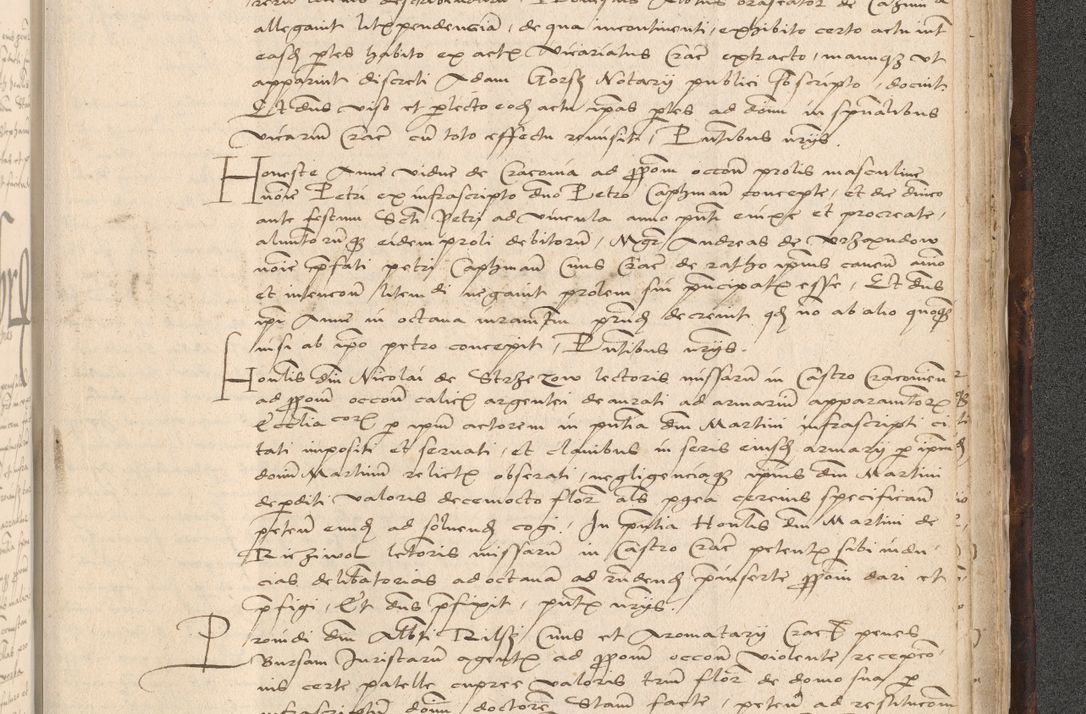 Zdjęcie nr 1029 dla obiektu archiwalnego: INRI. Acta actorum, obligacionum et sentenciarum tam interlocutoriarum quam diffinitivarum coram reverendo patre ac egregio viro domino Jacobo Erciss[o]wski decretorum doctorem, canonico et officiali generali Cracoviensi ad annum Domini 1528, indicionem primam, pontificatus sanctissimi in Christo patris et domini domini Clementis divina probidendcia pape seprtimi, annum quintum, per Stanislaum de Mordi legalem consistorii notarium omine felici inchoantur
