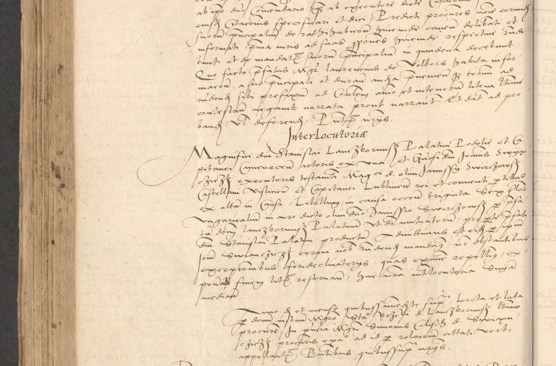 Zdjęcie nr 942 dla obiektu archiwalnego: INRI. Acta actorum, obligacionum et sentenciarum tam interlocutoriarum quam diffinitivarum coram reverendo patre ac egregio viro domino Jacobo Erciss[o]wski decretorum doctorem, canonico et officiali generali Cracoviensi ad annum Domini 1528, indicionem primam, pontificatus sanctissimi in Christo patris et domini domini Clementis divina probidendcia pape seprtimi, annum quintum, per Stanislaum de Mordi legalem consistorii notarium omine felici inchoantur