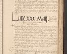 Zdjęcie nr 935 dla obiektu archiwalnego: INRI. Acta actorum, obligacionum et sentenciarum tam interlocutoriarum quam diffinitivarum coram reverendo patre ac egregio viro domino Jacobo Erciss[o]wski decretorum doctorem, canonico et officiali generali Cracoviensi ad annum Domini 1528, indicionem primam, pontificatus sanctissimi in Christo patris et domini domini Clementis divina probidendcia pape seprtimi, annum quintum, per Stanislaum de Mordi legalem consistorii notarium omine felici inchoantur