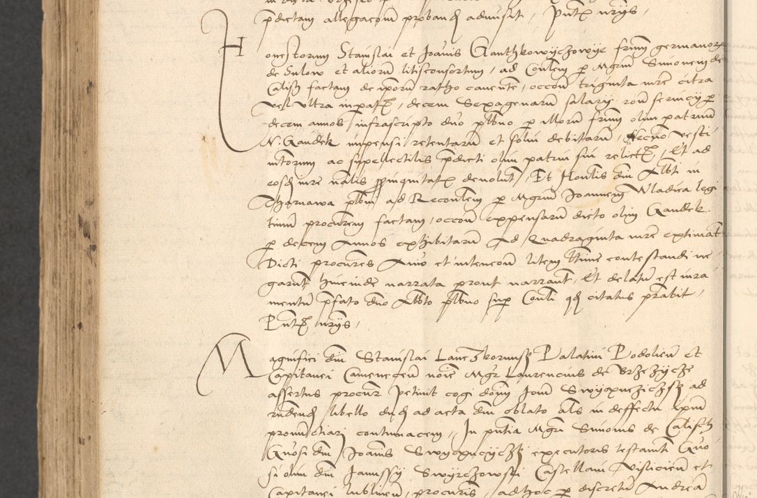 Zdjęcie nr 890 dla obiektu archiwalnego: INRI. Acta actorum, obligacionum et sentenciarum tam interlocutoriarum quam diffinitivarum coram reverendo patre ac egregio viro domino Jacobo Erciss[o]wski decretorum doctorem, canonico et officiali generali Cracoviensi ad annum Domini 1528, indicionem primam, pontificatus sanctissimi in Christo patris et domini domini Clementis divina probidendcia pape seprtimi, annum quintum, per Stanislaum de Mordi legalem consistorii notarium omine felici inchoantur