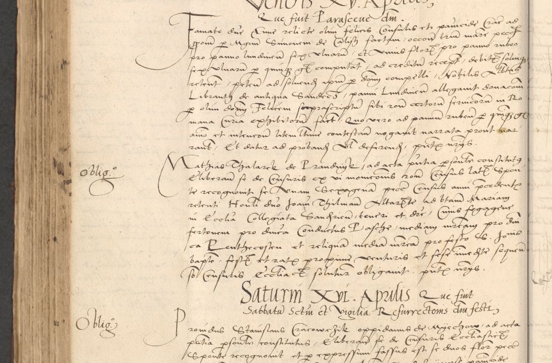 Zdjęcie nr 880 dla obiektu archiwalnego: INRI. Acta actorum, obligacionum et sentenciarum tam interlocutoriarum quam diffinitivarum coram reverendo patre ac egregio viro domino Jacobo Erciss[o]wski decretorum doctorem, canonico et officiali generali Cracoviensi ad annum Domini 1528, indicionem primam, pontificatus sanctissimi in Christo patris et domini domini Clementis divina probidendcia pape seprtimi, annum quintum, per Stanislaum de Mordi legalem consistorii notarium omine felici inchoantur
