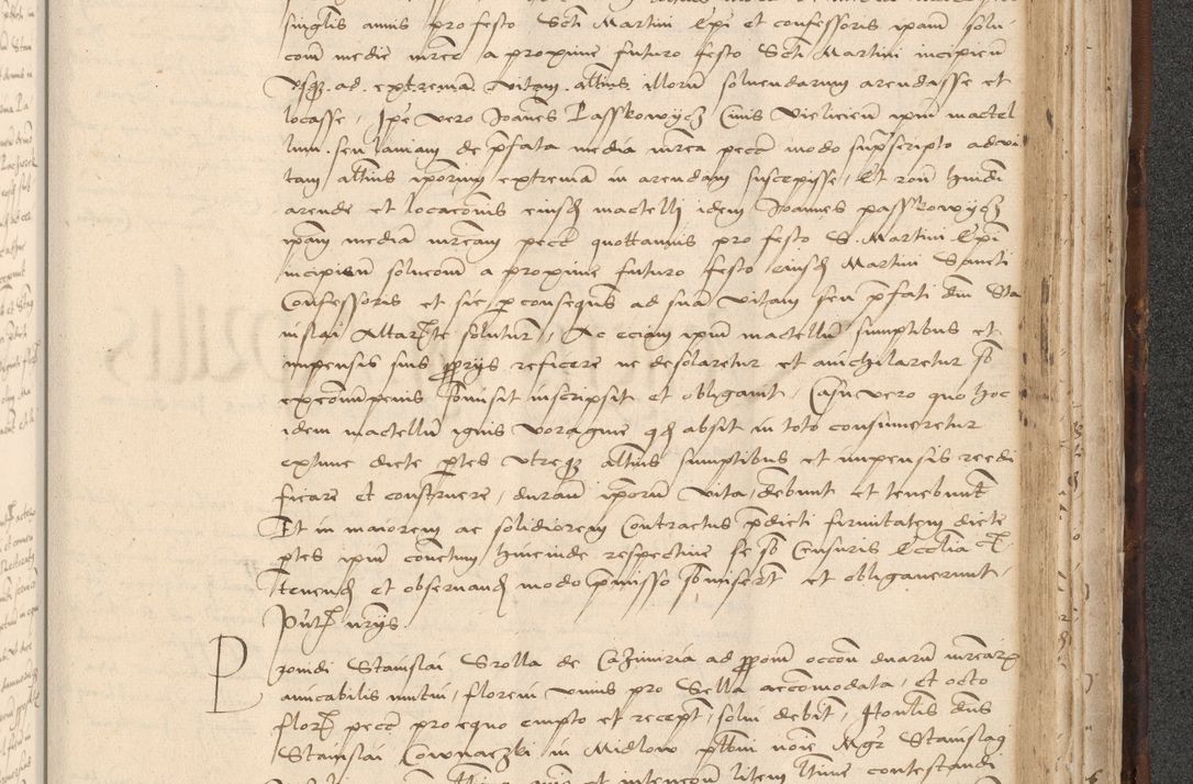 Zdjęcie nr 863 dla obiektu archiwalnego: INRI. Acta actorum, obligacionum et sentenciarum tam interlocutoriarum quam diffinitivarum coram reverendo patre ac egregio viro domino Jacobo Erciss[o]wski decretorum doctorem, canonico et officiali generali Cracoviensi ad annum Domini 1528, indicionem primam, pontificatus sanctissimi in Christo patris et domini domini Clementis divina probidendcia pape seprtimi, annum quintum, per Stanislaum de Mordi legalem consistorii notarium omine felici inchoantur