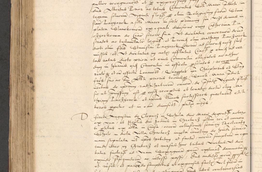 Zdjęcie nr 862 dla obiektu archiwalnego: INRI. Acta actorum, obligacionum et sentenciarum tam interlocutoriarum quam diffinitivarum coram reverendo patre ac egregio viro domino Jacobo Erciss[o]wski decretorum doctorem, canonico et officiali generali Cracoviensi ad annum Domini 1528, indicionem primam, pontificatus sanctissimi in Christo patris et domini domini Clementis divina probidendcia pape seprtimi, annum quintum, per Stanislaum de Mordi legalem consistorii notarium omine felici inchoantur