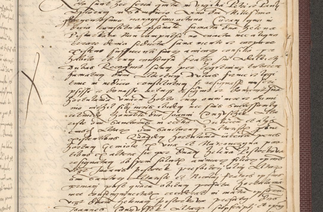 Zdjęcie nr 1099 dla obiektu archiwalnego: Acta actorum, obligacionum sententiarumque tam interlocutoriarum quam diffinitivarum coram reverendo domino Thoma Roschnowsky canonico et officiali Cracoviensi generali ad annum Domini 1534, indicione septima, pontificatus sanctissimi in Christo patris domini et domini Clementis pape septimi, anno ipsius undecimo vel alias, ut dicitur vacante sede apostolica feliciter continuantur