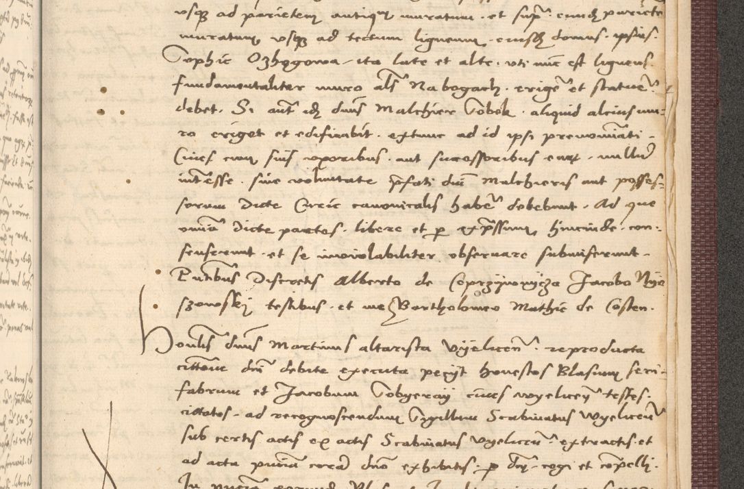 Zdjęcie nr 1097 dla obiektu archiwalnego: Acta actorum, obligacionum sententiarumque tam interlocutoriarum quam diffinitivarum coram reverendo domino Thoma Roschnowsky canonico et officiali Cracoviensi generali ad annum Domini 1534, indicione septima, pontificatus sanctissimi in Christo patris domini et domini Clementis pape septimi, anno ipsius undecimo vel alias, ut dicitur vacante sede apostolica feliciter continuantur