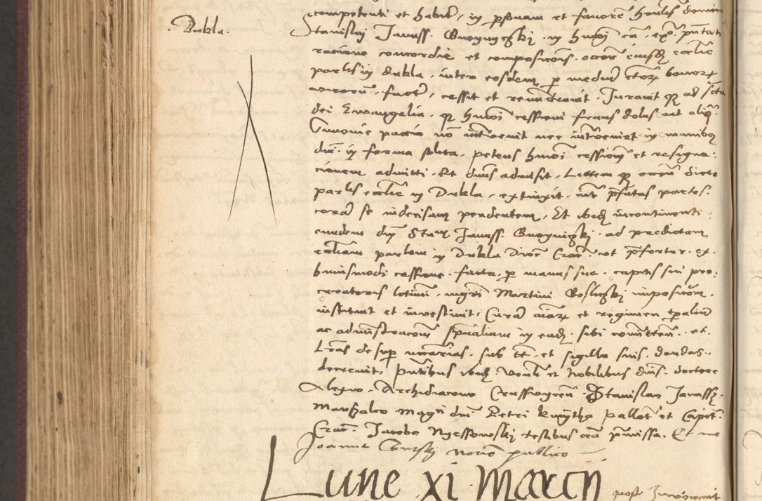 Zdjęcie nr 1094 dla obiektu archiwalnego: Acta actorum, obligacionum sententiarumque tam interlocutoriarum quam diffinitivarum coram reverendo domino Thoma Roschnowsky canonico et officiali Cracoviensi generali ad annum Domini 1534, indicione septima, pontificatus sanctissimi in Christo patris domini et domini Clementis pape septimi, anno ipsius undecimo vel alias, ut dicitur vacante sede apostolica feliciter continuantur