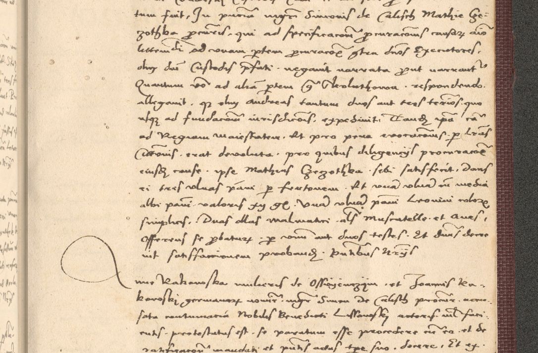 Zdjęcie nr 1089 dla obiektu archiwalnego: Acta actorum, obligacionum sententiarumque tam interlocutoriarum quam diffinitivarum coram reverendo domino Thoma Roschnowsky canonico et officiali Cracoviensi generali ad annum Domini 1534, indicione septima, pontificatus sanctissimi in Christo patris domini et domini Clementis pape septimi, anno ipsius undecimo vel alias, ut dicitur vacante sede apostolica feliciter continuantur