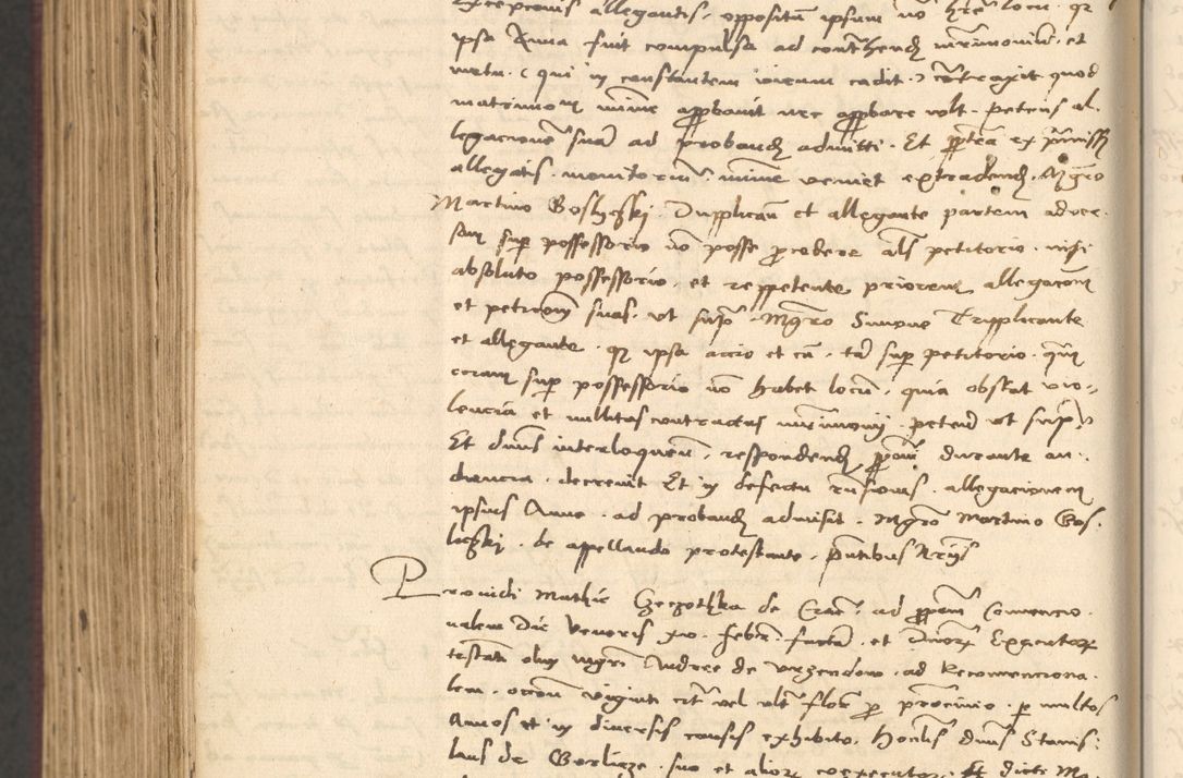 Zdjęcie nr 1086 dla obiektu archiwalnego: Acta actorum, obligacionum sententiarumque tam interlocutoriarum quam diffinitivarum coram reverendo domino Thoma Roschnowsky canonico et officiali Cracoviensi generali ad annum Domini 1534, indicione septima, pontificatus sanctissimi in Christo patris domini et domini Clementis pape septimi, anno ipsius undecimo vel alias, ut dicitur vacante sede apostolica feliciter continuantur