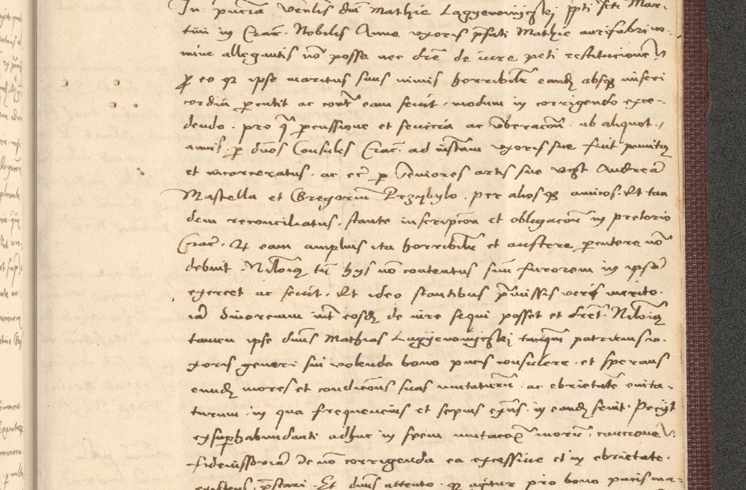 Zdjęcie nr 1087 dla obiektu archiwalnego: Acta actorum, obligacionum sententiarumque tam interlocutoriarum quam diffinitivarum coram reverendo domino Thoma Roschnowsky canonico et officiali Cracoviensi generali ad annum Domini 1534, indicione septima, pontificatus sanctissimi in Christo patris domini et domini Clementis pape septimi, anno ipsius undecimo vel alias, ut dicitur vacante sede apostolica feliciter continuantur
