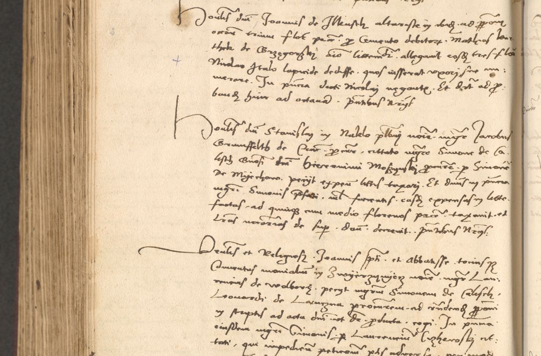 Zdjęcie nr 1080 dla obiektu archiwalnego: Acta actorum, obligacionum sententiarumque tam interlocutoriarum quam diffinitivarum coram reverendo domino Thoma Roschnowsky canonico et officiali Cracoviensi generali ad annum Domini 1534, indicione septima, pontificatus sanctissimi in Christo patris domini et domini Clementis pape septimi, anno ipsius undecimo vel alias, ut dicitur vacante sede apostolica feliciter continuantur