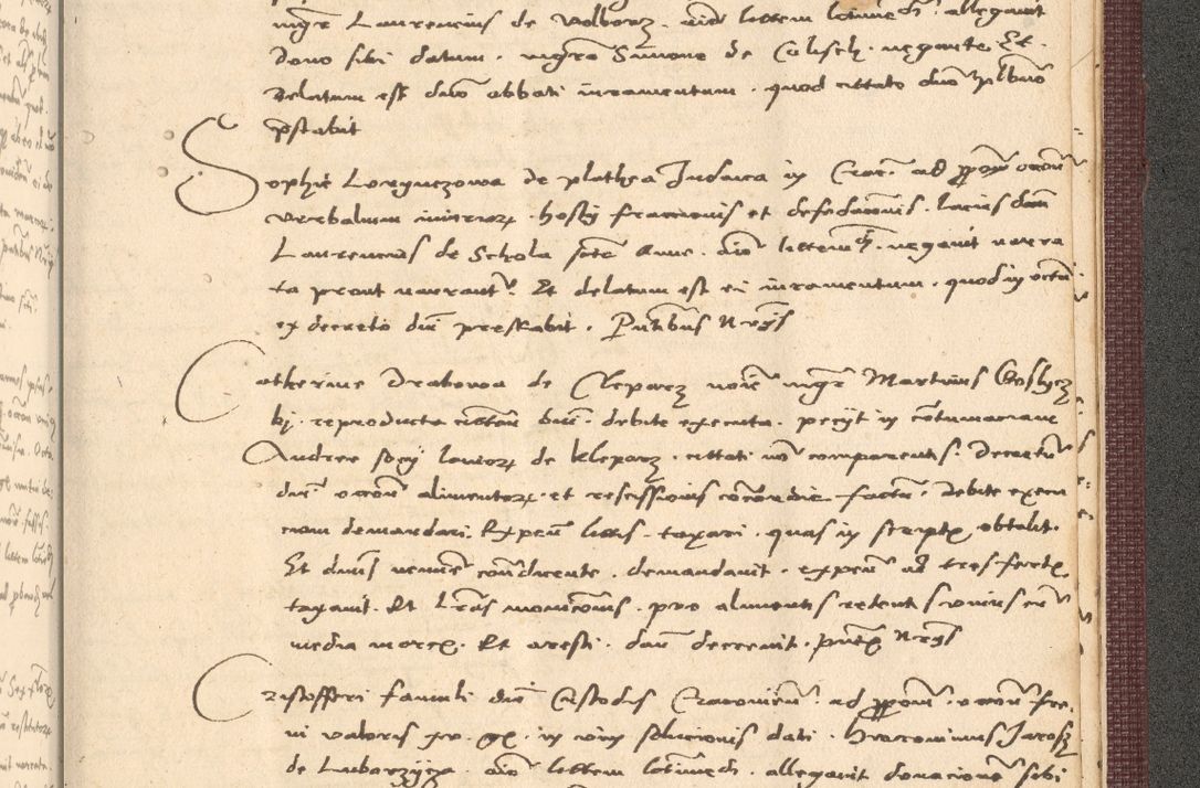 Zdjęcie nr 1079 dla obiektu archiwalnego: Acta actorum, obligacionum sententiarumque tam interlocutoriarum quam diffinitivarum coram reverendo domino Thoma Roschnowsky canonico et officiali Cracoviensi generali ad annum Domini 1534, indicione septima, pontificatus sanctissimi in Christo patris domini et domini Clementis pape septimi, anno ipsius undecimo vel alias, ut dicitur vacante sede apostolica feliciter continuantur