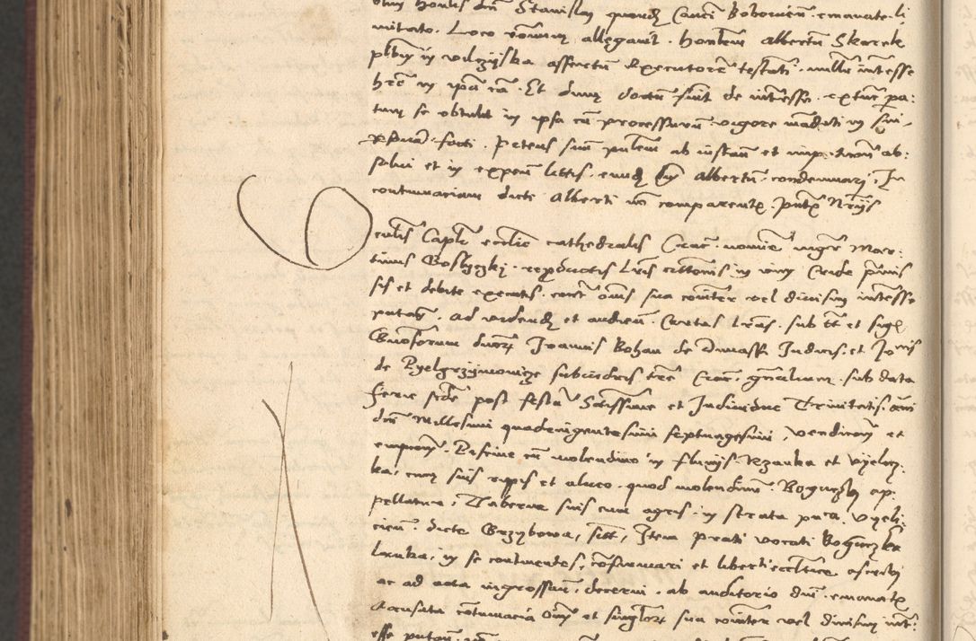 Zdjęcie nr 1076 dla obiektu archiwalnego: Acta actorum, obligacionum sententiarumque tam interlocutoriarum quam diffinitivarum coram reverendo domino Thoma Roschnowsky canonico et officiali Cracoviensi generali ad annum Domini 1534, indicione septima, pontificatus sanctissimi in Christo patris domini et domini Clementis pape septimi, anno ipsius undecimo vel alias, ut dicitur vacante sede apostolica feliciter continuantur