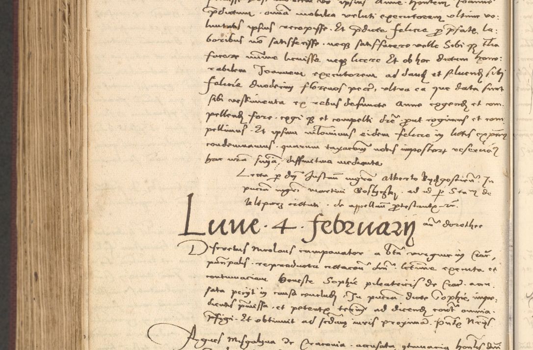 Zdjęcie nr 1072 dla obiektu archiwalnego: Acta actorum, obligacionum sententiarumque tam interlocutoriarum quam diffinitivarum coram reverendo domino Thoma Roschnowsky canonico et officiali Cracoviensi generali ad annum Domini 1534, indicione septima, pontificatus sanctissimi in Christo patris domini et domini Clementis pape septimi, anno ipsius undecimo vel alias, ut dicitur vacante sede apostolica feliciter continuantur