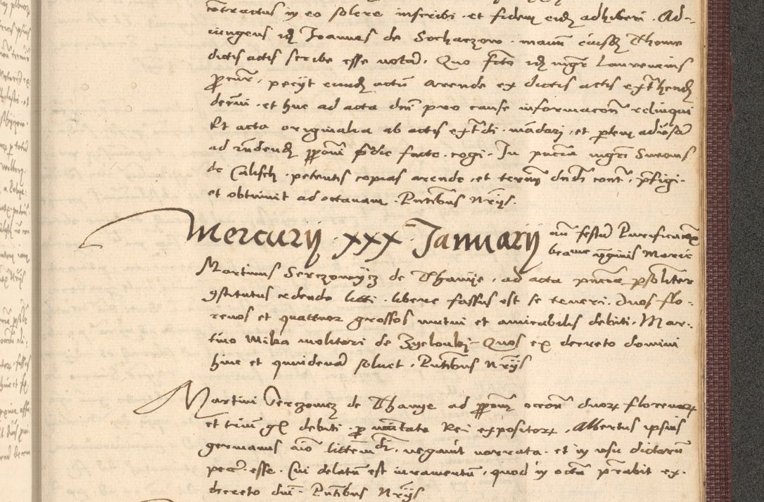 Zdjęcie nr 1067 dla obiektu archiwalnego: Acta actorum, obligacionum sententiarumque tam interlocutoriarum quam diffinitivarum coram reverendo domino Thoma Roschnowsky canonico et officiali Cracoviensi generali ad annum Domini 1534, indicione septima, pontificatus sanctissimi in Christo patris domini et domini Clementis pape septimi, anno ipsius undecimo vel alias, ut dicitur vacante sede apostolica feliciter continuantur