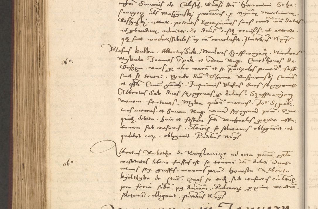 Zdjęcie nr 1062 dla obiektu archiwalnego: Acta actorum, obligacionum sententiarumque tam interlocutoriarum quam diffinitivarum coram reverendo domino Thoma Roschnowsky canonico et officiali Cracoviensi generali ad annum Domini 1534, indicione septima, pontificatus sanctissimi in Christo patris domini et domini Clementis pape septimi, anno ipsius undecimo vel alias, ut dicitur vacante sede apostolica feliciter continuantur