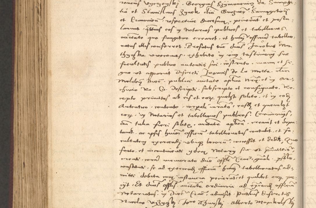 Zdjęcie nr 1064 dla obiektu archiwalnego: Acta actorum, obligacionum sententiarumque tam interlocutoriarum quam diffinitivarum coram reverendo domino Thoma Roschnowsky canonico et officiali Cracoviensi generali ad annum Domini 1534, indicione septima, pontificatus sanctissimi in Christo patris domini et domini Clementis pape septimi, anno ipsius undecimo vel alias, ut dicitur vacante sede apostolica feliciter continuantur