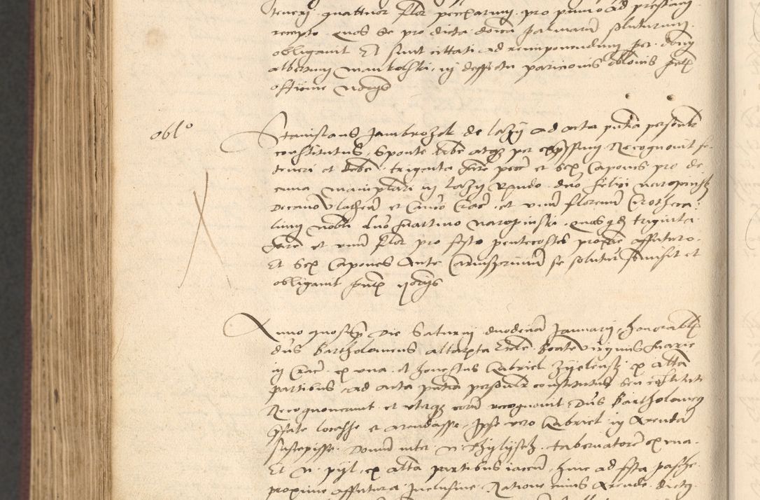 Zdjęcie nr 1060 dla obiektu archiwalnego: Acta actorum, obligacionum sententiarumque tam interlocutoriarum quam diffinitivarum coram reverendo domino Thoma Roschnowsky canonico et officiali Cracoviensi generali ad annum Domini 1534, indicione septima, pontificatus sanctissimi in Christo patris domini et domini Clementis pape septimi, anno ipsius undecimo vel alias, ut dicitur vacante sede apostolica feliciter continuantur