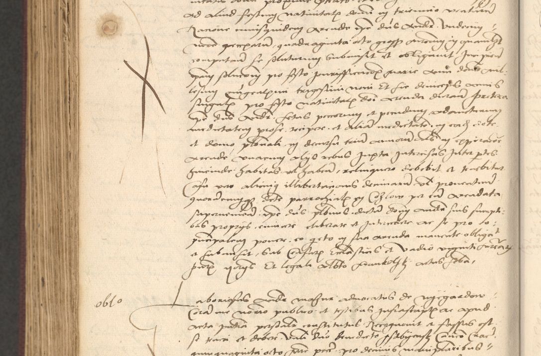 Zdjęcie nr 1056 dla obiektu archiwalnego: Acta actorum, obligacionum sententiarumque tam interlocutoriarum quam diffinitivarum coram reverendo domino Thoma Roschnowsky canonico et officiali Cracoviensi generali ad annum Domini 1534, indicione septima, pontificatus sanctissimi in Christo patris domini et domini Clementis pape septimi, anno ipsius undecimo vel alias, ut dicitur vacante sede apostolica feliciter continuantur