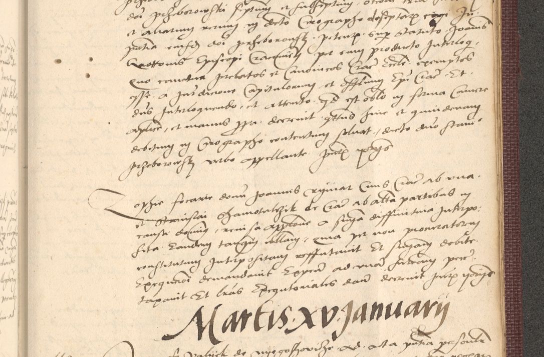 Zdjęcie nr 1055 dla obiektu archiwalnego: Acta actorum, obligacionum sententiarumque tam interlocutoriarum quam diffinitivarum coram reverendo domino Thoma Roschnowsky canonico et officiali Cracoviensi generali ad annum Domini 1534, indicione septima, pontificatus sanctissimi in Christo patris domini et domini Clementis pape septimi, anno ipsius undecimo vel alias, ut dicitur vacante sede apostolica feliciter continuantur
