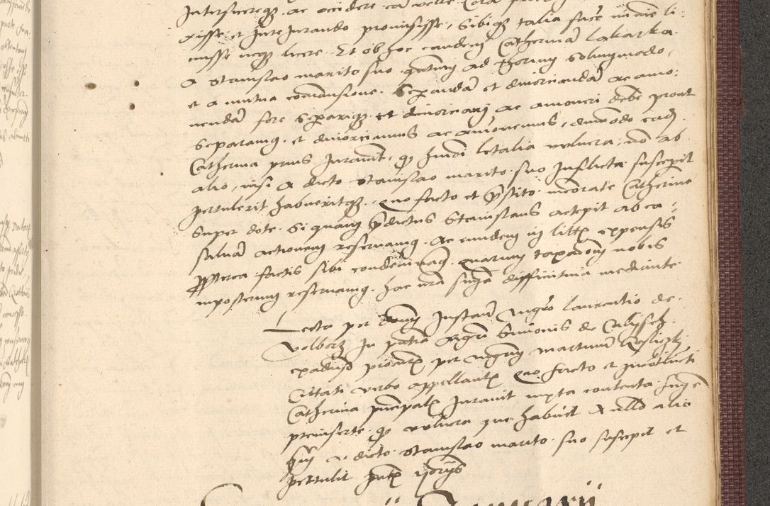 Zdjęcie nr 1051 dla obiektu archiwalnego: Acta actorum, obligacionum sententiarumque tam interlocutoriarum quam diffinitivarum coram reverendo domino Thoma Roschnowsky canonico et officiali Cracoviensi generali ad annum Domini 1534, indicione septima, pontificatus sanctissimi in Christo patris domini et domini Clementis pape septimi, anno ipsius undecimo vel alias, ut dicitur vacante sede apostolica feliciter continuantur