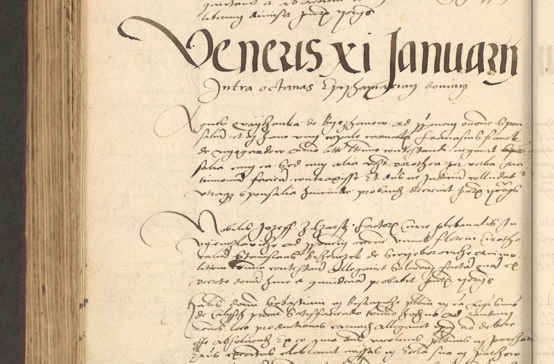 Zdjęcie nr 1048 dla obiektu archiwalnego: Acta actorum, obligacionum sententiarumque tam interlocutoriarum quam diffinitivarum coram reverendo domino Thoma Roschnowsky canonico et officiali Cracoviensi generali ad annum Domini 1534, indicione septima, pontificatus sanctissimi in Christo patris domini et domini Clementis pape septimi, anno ipsius undecimo vel alias, ut dicitur vacante sede apostolica feliciter continuantur