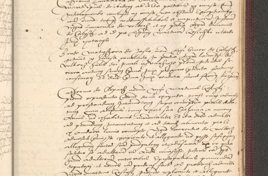 Zdjęcie nr 1045 dla obiektu archiwalnego: Acta actorum, obligacionum sententiarumque tam interlocutoriarum quam diffinitivarum coram reverendo domino Thoma Roschnowsky canonico et officiali Cracoviensi generali ad annum Domini 1534, indicione septima, pontificatus sanctissimi in Christo patris domini et domini Clementis pape septimi, anno ipsius undecimo vel alias, ut dicitur vacante sede apostolica feliciter continuantur