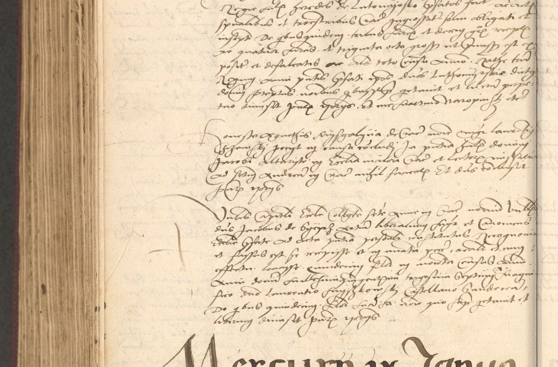 Zdjęcie nr 1044 dla obiektu archiwalnego: Acta actorum, obligacionum sententiarumque tam interlocutoriarum quam diffinitivarum coram reverendo domino Thoma Roschnowsky canonico et officiali Cracoviensi generali ad annum Domini 1534, indicione septima, pontificatus sanctissimi in Christo patris domini et domini Clementis pape septimi, anno ipsius undecimo vel alias, ut dicitur vacante sede apostolica feliciter continuantur