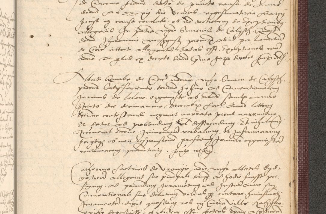 Zdjęcie nr 1043 dla obiektu archiwalnego: Acta actorum, obligacionum sententiarumque tam interlocutoriarum quam diffinitivarum coram reverendo domino Thoma Roschnowsky canonico et officiali Cracoviensi generali ad annum Domini 1534, indicione septima, pontificatus sanctissimi in Christo patris domini et domini Clementis pape septimi, anno ipsius undecimo vel alias, ut dicitur vacante sede apostolica feliciter continuantur