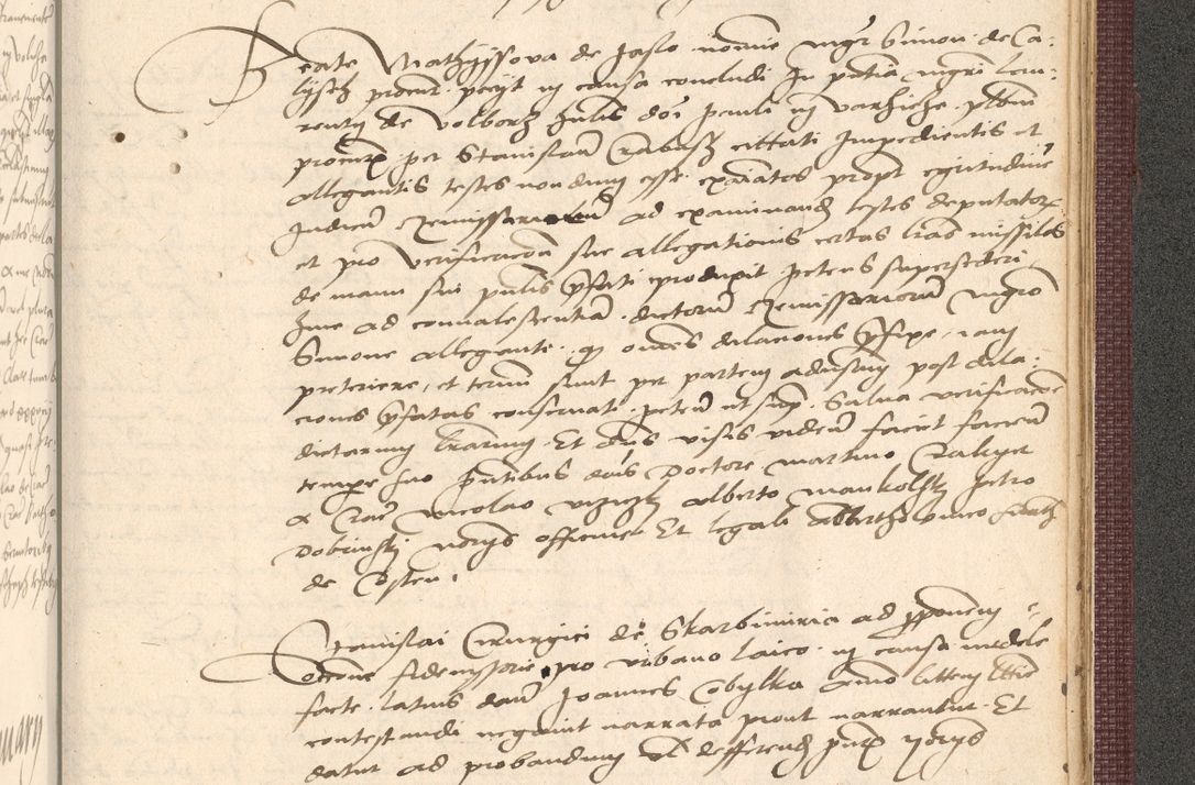 Zdjęcie nr 1041 dla obiektu archiwalnego: Acta actorum, obligacionum sententiarumque tam interlocutoriarum quam diffinitivarum coram reverendo domino Thoma Roschnowsky canonico et officiali Cracoviensi generali ad annum Domini 1534, indicione septima, pontificatus sanctissimi in Christo patris domini et domini Clementis pape septimi, anno ipsius undecimo vel alias, ut dicitur vacante sede apostolica feliciter continuantur