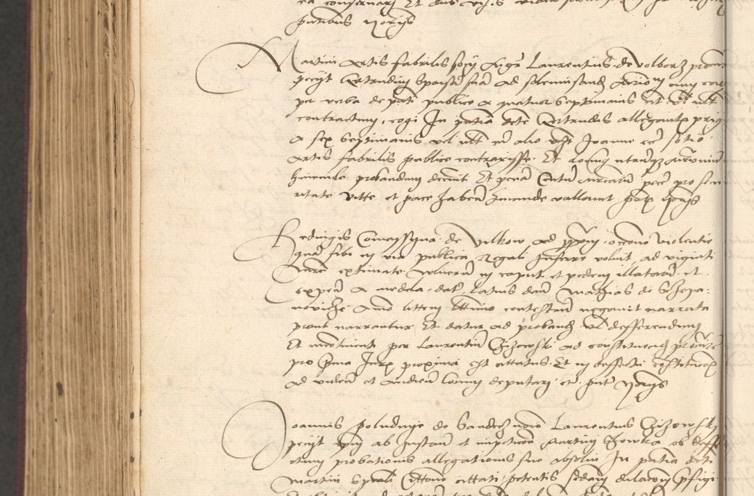 Zdjęcie nr 1042 dla obiektu archiwalnego: Acta actorum, obligacionum sententiarumque tam interlocutoriarum quam diffinitivarum coram reverendo domino Thoma Roschnowsky canonico et officiali Cracoviensi generali ad annum Domini 1534, indicione septima, pontificatus sanctissimi in Christo patris domini et domini Clementis pape septimi, anno ipsius undecimo vel alias, ut dicitur vacante sede apostolica feliciter continuantur