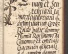 Zdjęcie nr 1037 dla obiektu archiwalnego: Acta actorum, obligacionum sententiarumque tam interlocutoriarum quam diffinitivarum coram reverendo domino Thoma Roschnowsky canonico et officiali Cracoviensi generali ad annum Domini 1534, indicione septima, pontificatus sanctissimi in Christo patris domini et domini Clementis pape septimi, anno ipsius undecimo vel alias, ut dicitur vacante sede apostolica feliciter continuantur